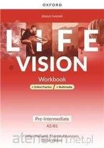 ^NOWE^ LIFE VISION WB Pre-Intermediate A2/B1 OXFORD 2022 Ćwiczenia