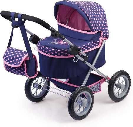 Bayer Design 13052AA Trendy wózek dla lalek z torbą