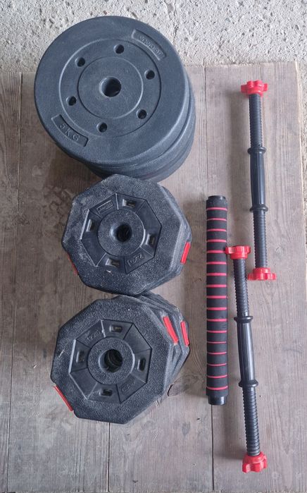 Hantle do ćwiczeń siłowych składane