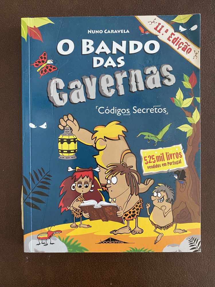 Livro O Bando das Cavernas