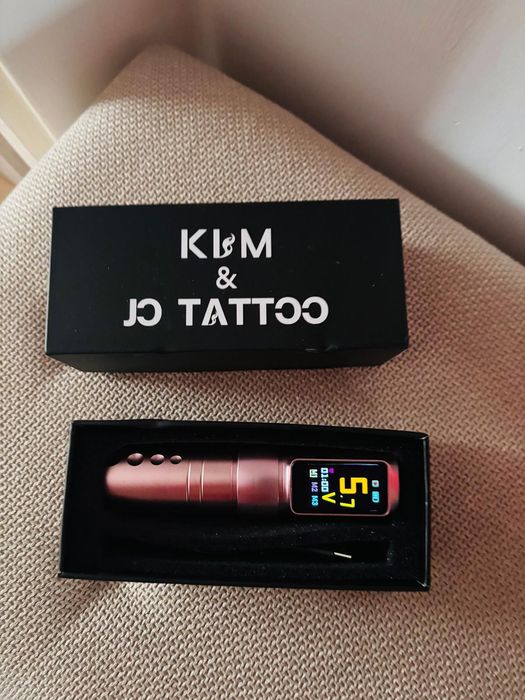 Maszynka bezprzewodowa do tatuażu tattoo pen dziara make-up permanentn