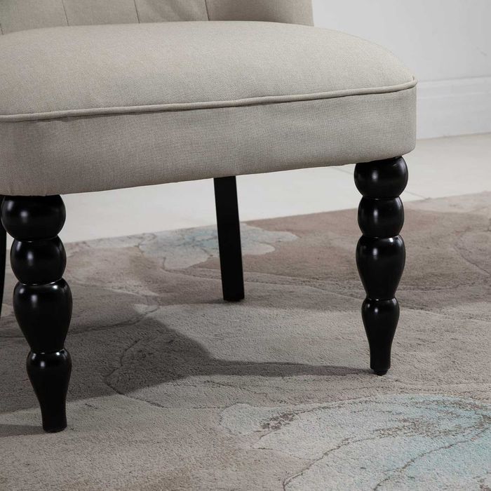 Nowy Fotel Uszak Wypoczynkowy Relaksacyjny Tapicerowany Beżowy