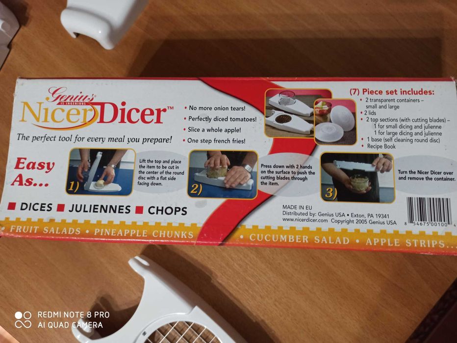 Измельчитель овощей и фруктов от GENIUS.