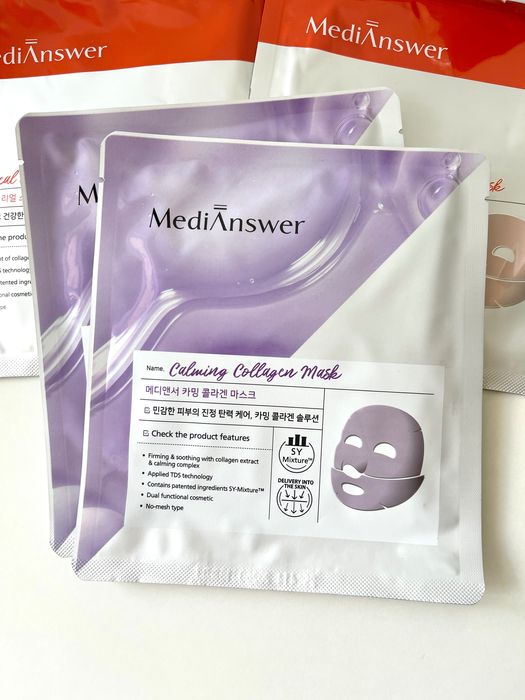 MediAnswer Calming Collagen Mask maska kolagenowa maseczka Medi Answer