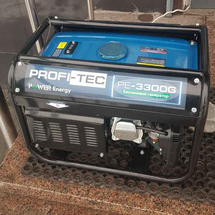 Генератор PROFI-TEC PE-3300G немецкое качество, 100% медь.