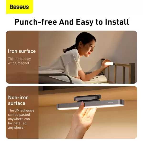 Портативна лампа Baseus LED Smart Eye Reading Desk Lamp 1800 mAh