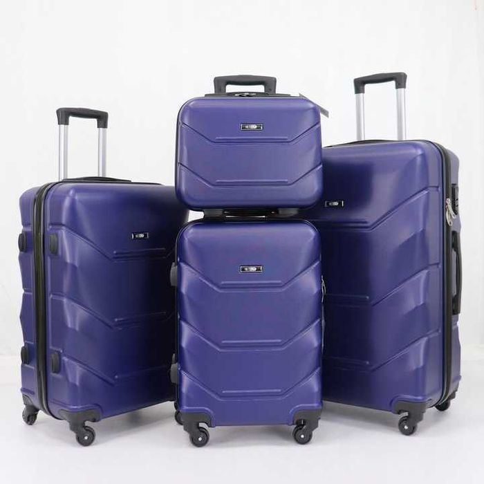 Zestaw walizek podróżnych walizka 4w1 różne kolory obrotowe kółka NOWE