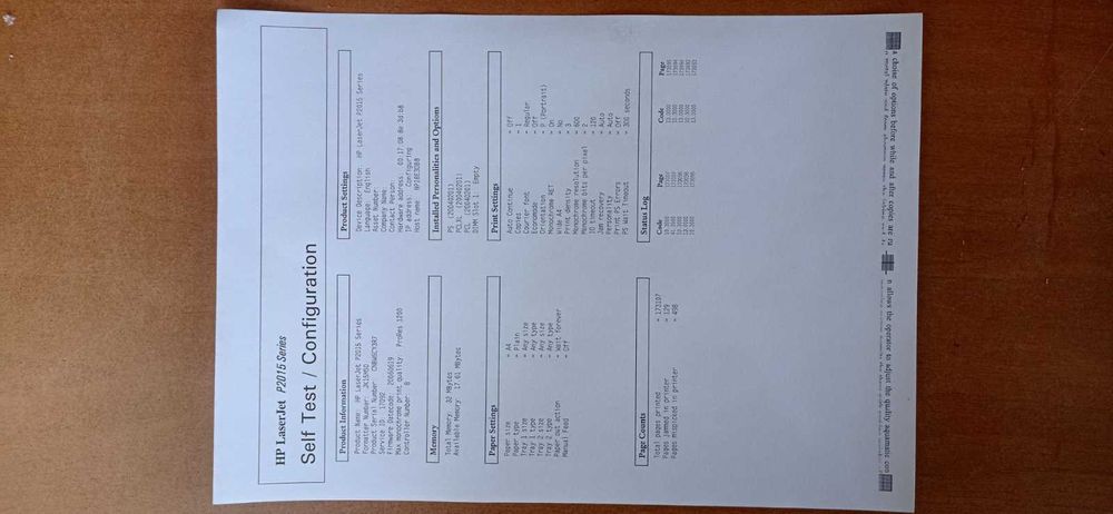 Принтер HP LJ P2015D