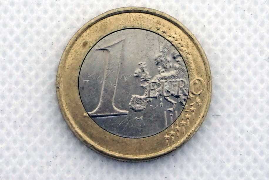 3 Moedas de 1 euro - Mónaco - Anos diferentes
