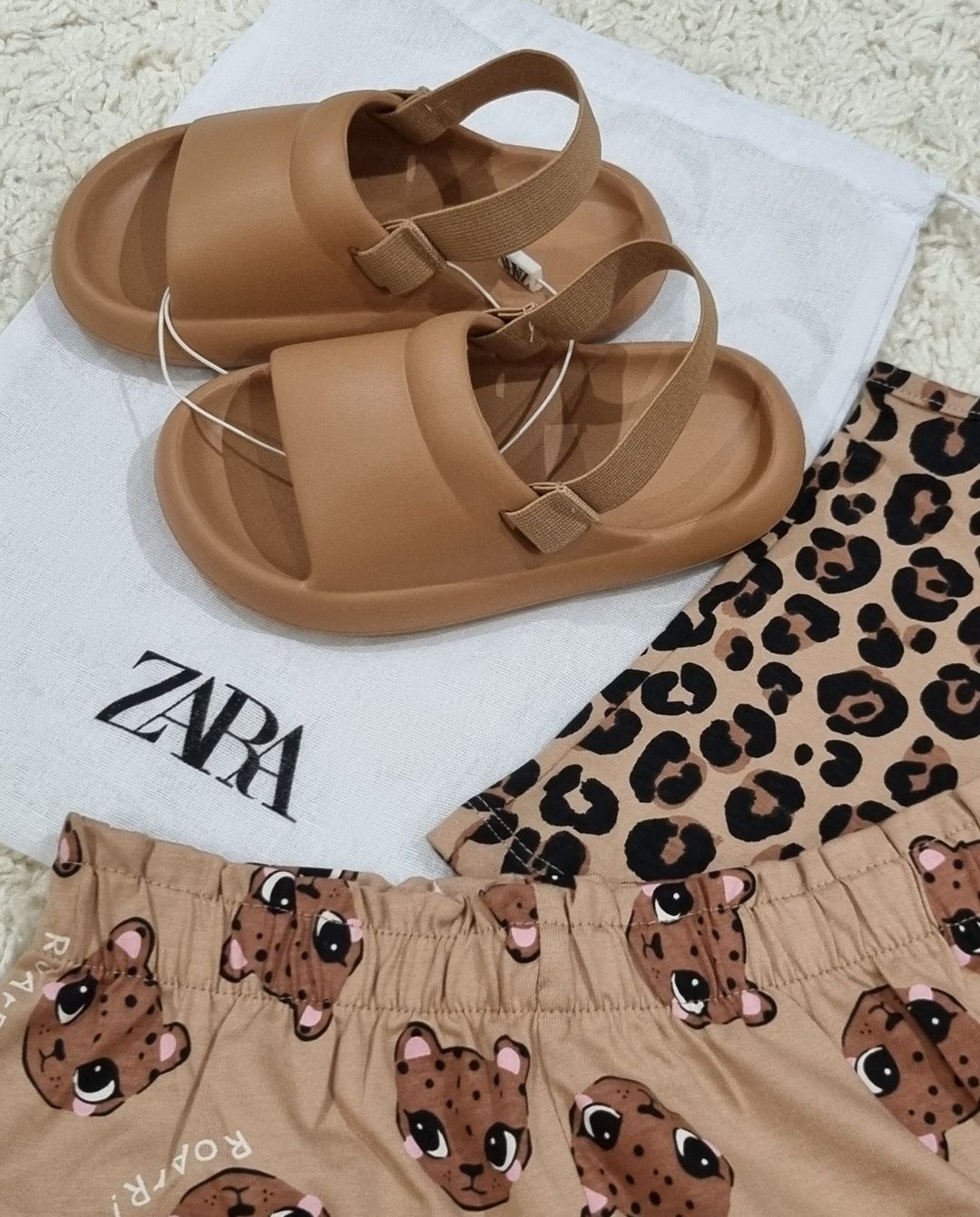 Шлепки Zara, 24 размер