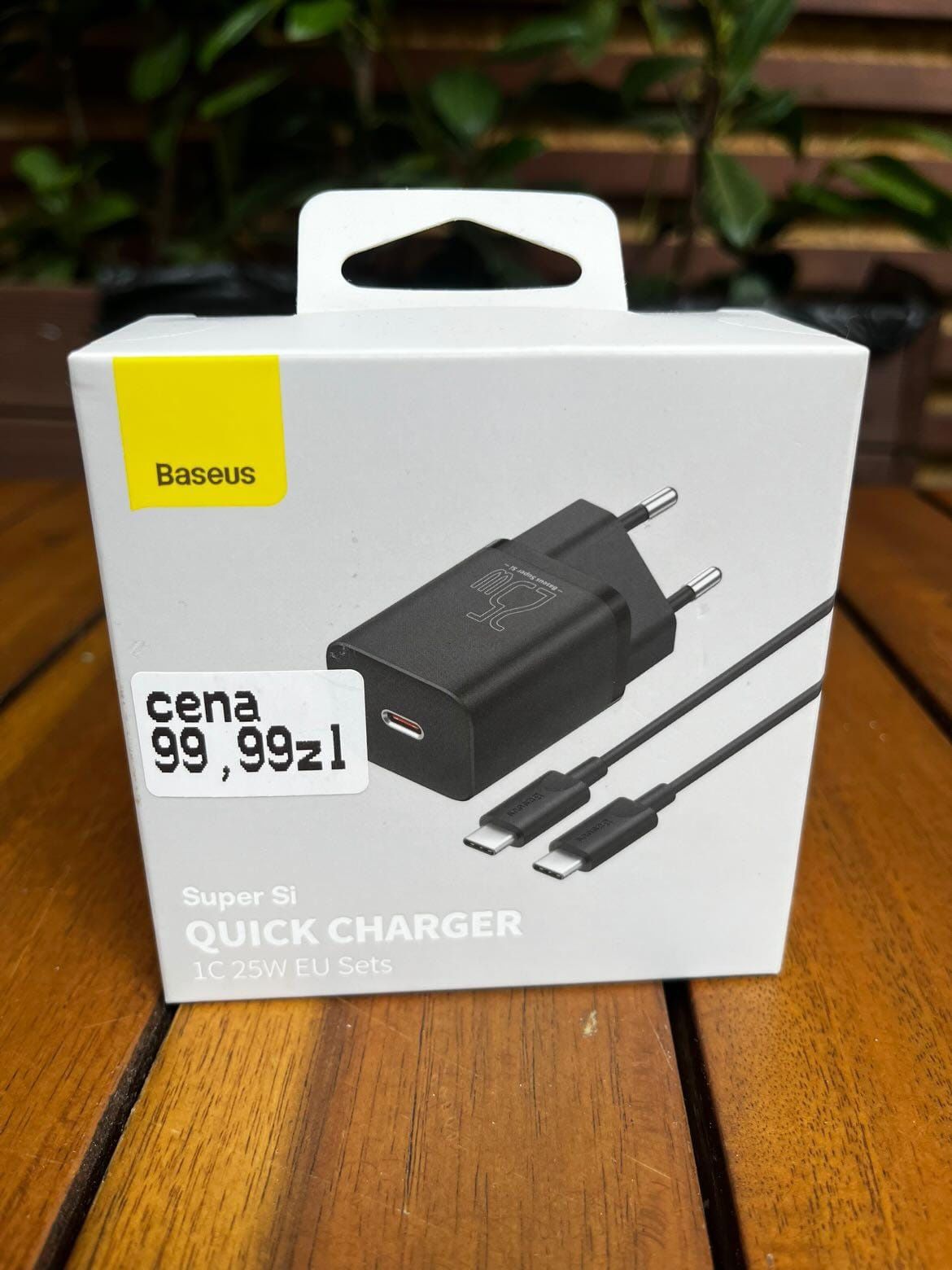 Ładowarka 25W+Kabel usb-c/usb-c