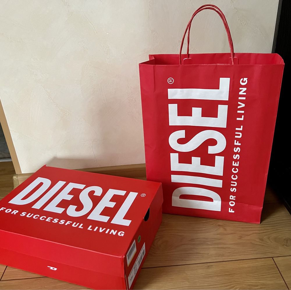 Оригинальные пакет и коробка Diesel