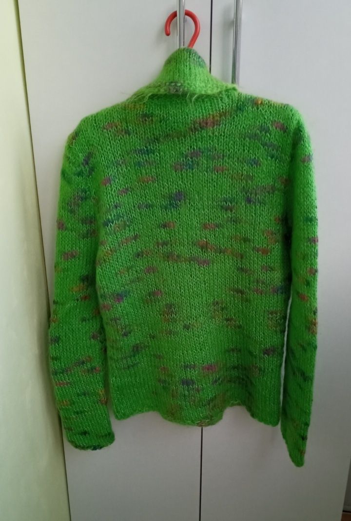 Кофта Benetton,свитер Италия шерстяной туника для подростков кордиган