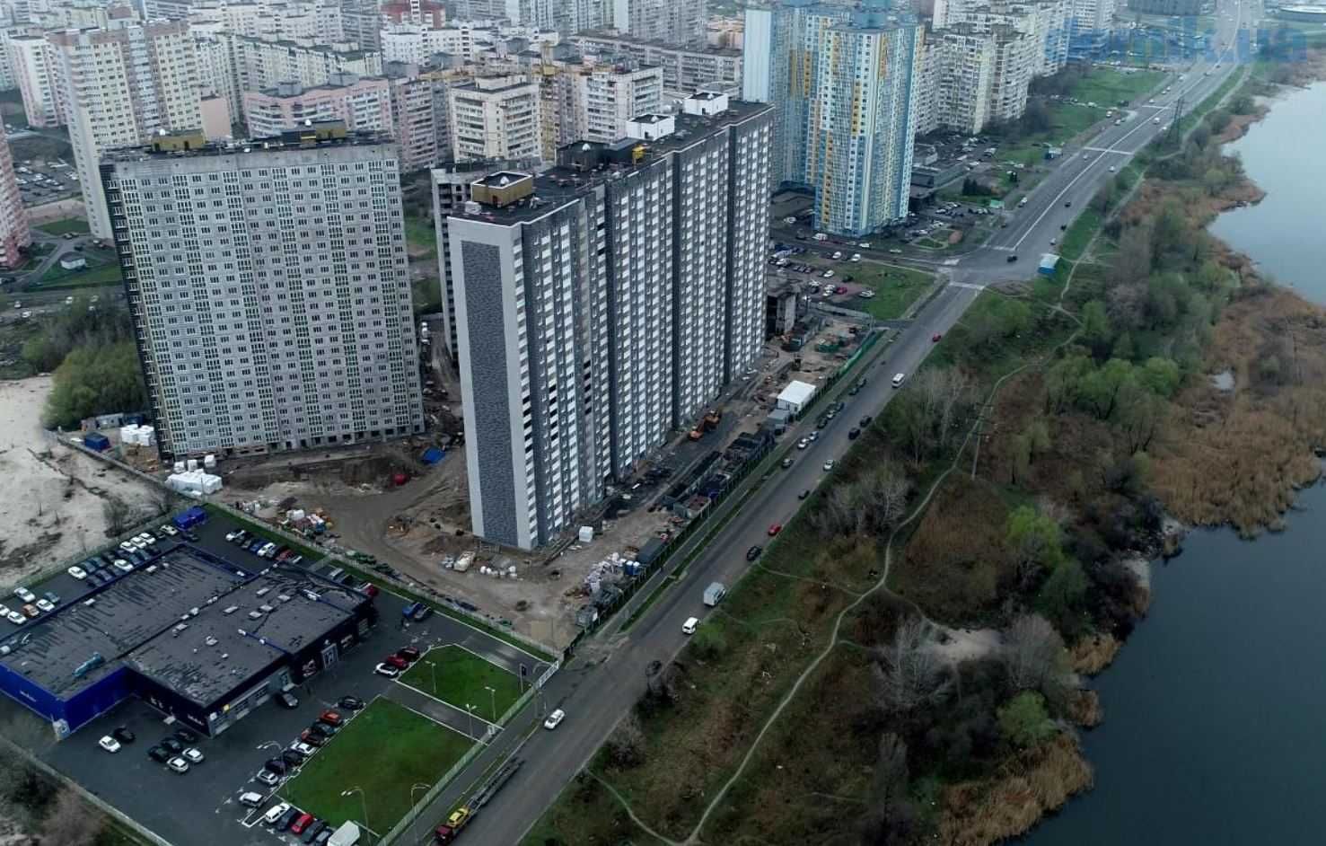 1к квартира  48 м в ЖК "Ревуцкий" -  ул Ревуцкого, 54 Позняки