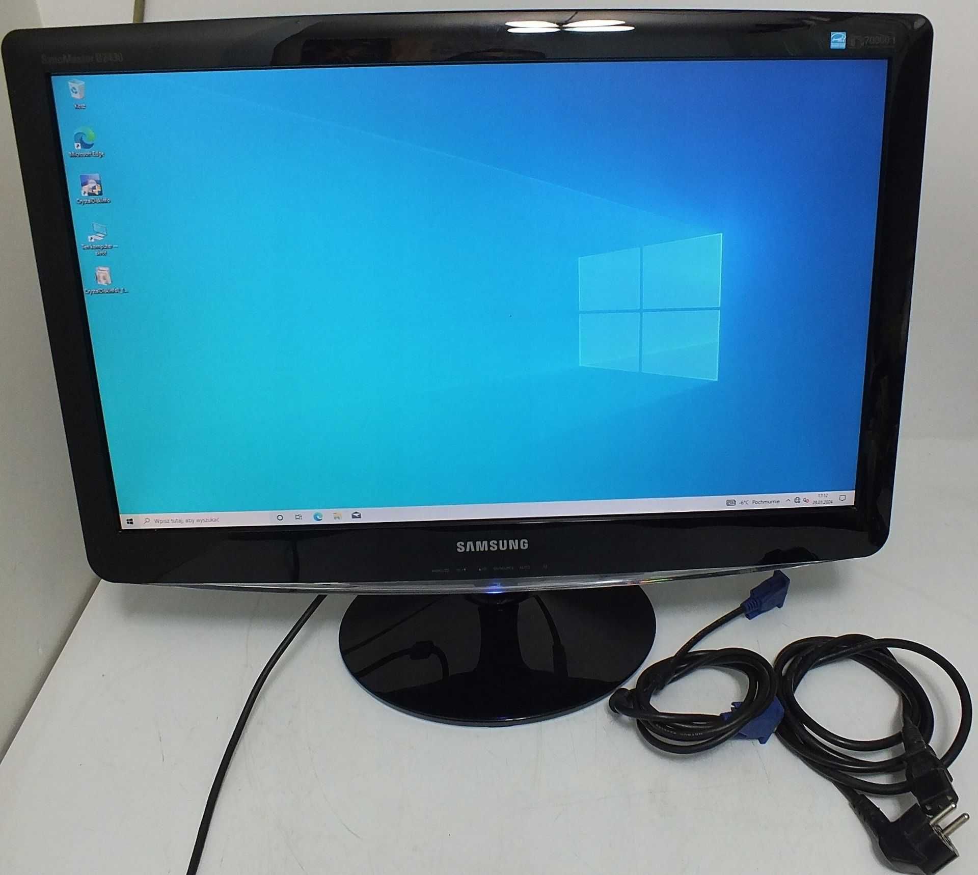 Monitor Samsung SyncMaster 24 Full HD z kablami + HDMI