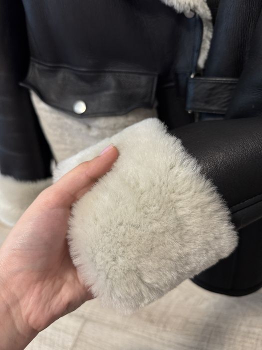 Дублянка з натуральної шкіри та овчини