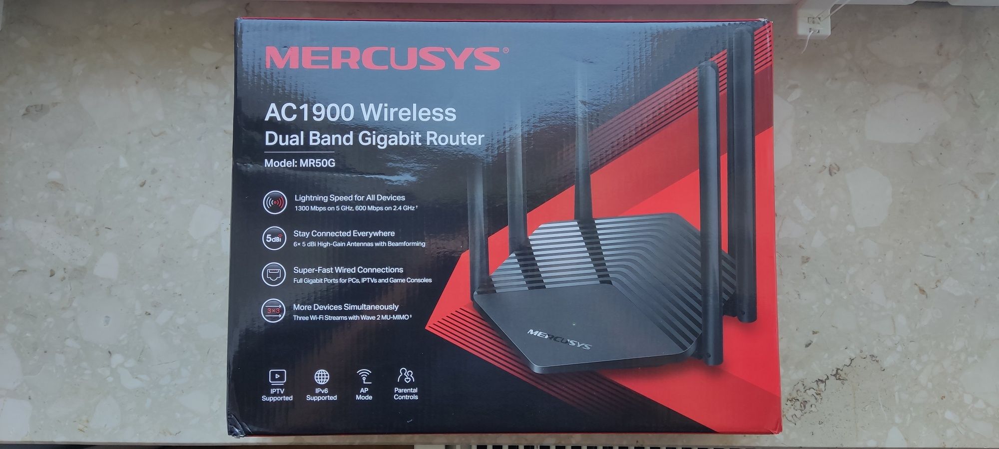 Router Mercusys MR50 gigabit