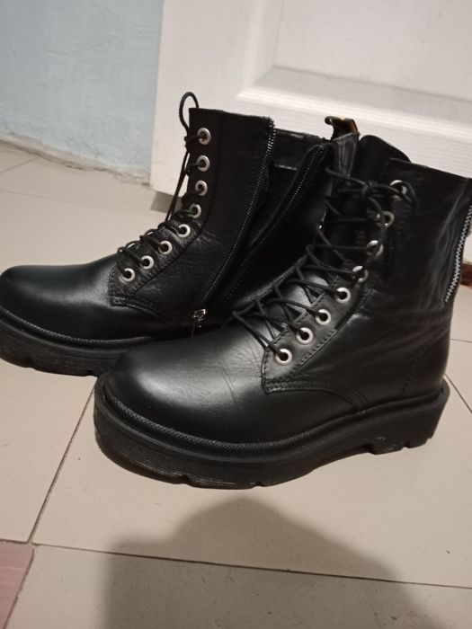 Чобітки ботинки шкіра черевики дівчинці