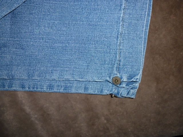 Jeans rybaczki BASIC włoskie pas 42 cm