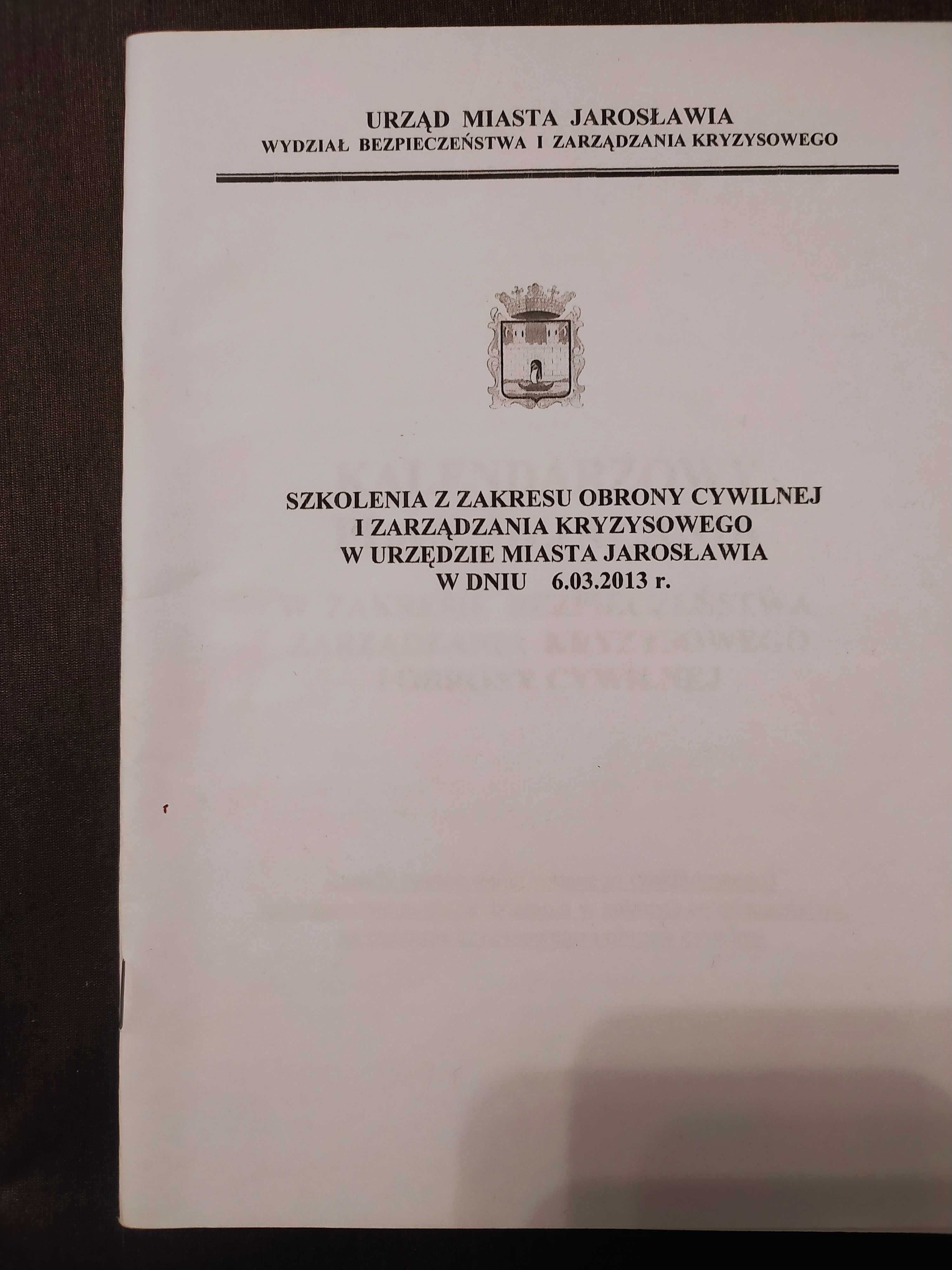 Instrukcja z obrony cywilnej nadawanie przydziałów do OC