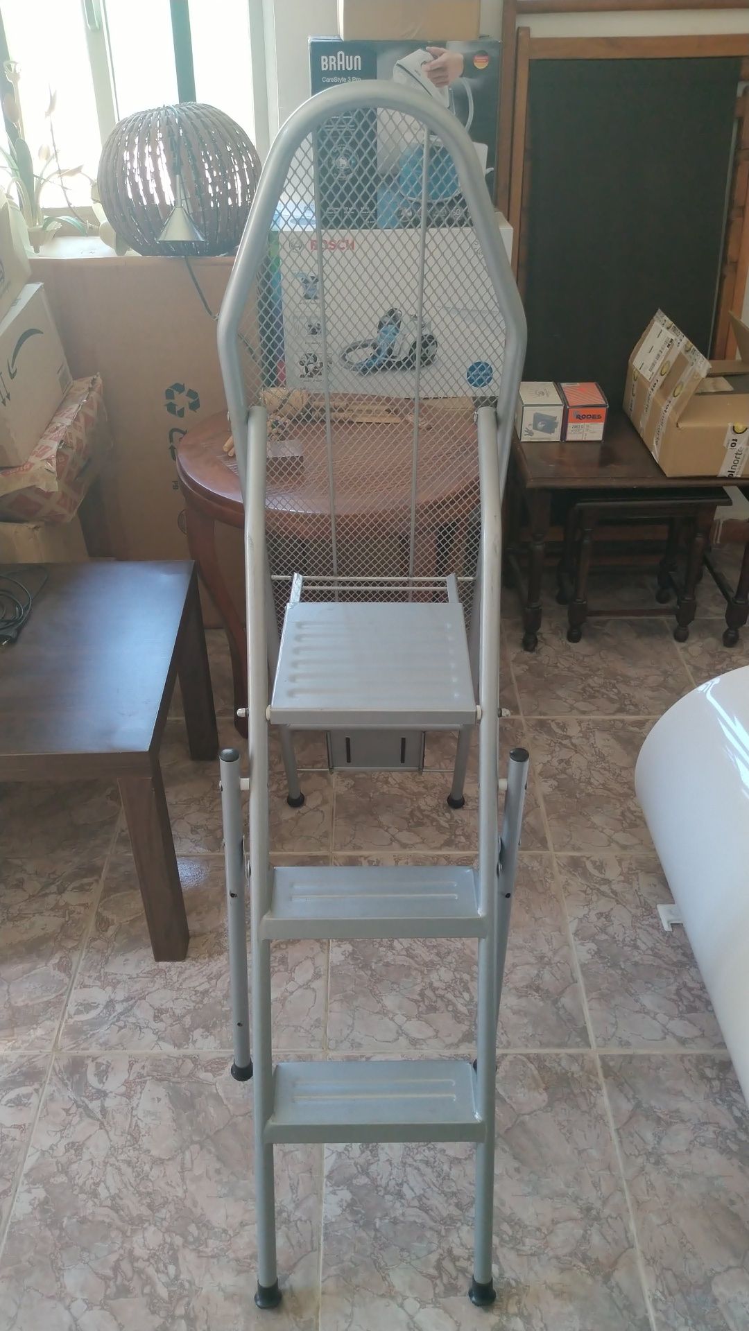 Prancha Passar Ferro Com Escadote