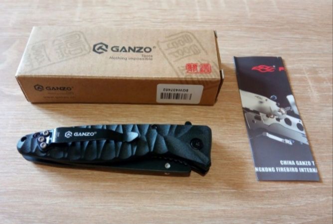 Нож Ganzo G620 G1 Black.Оригинал