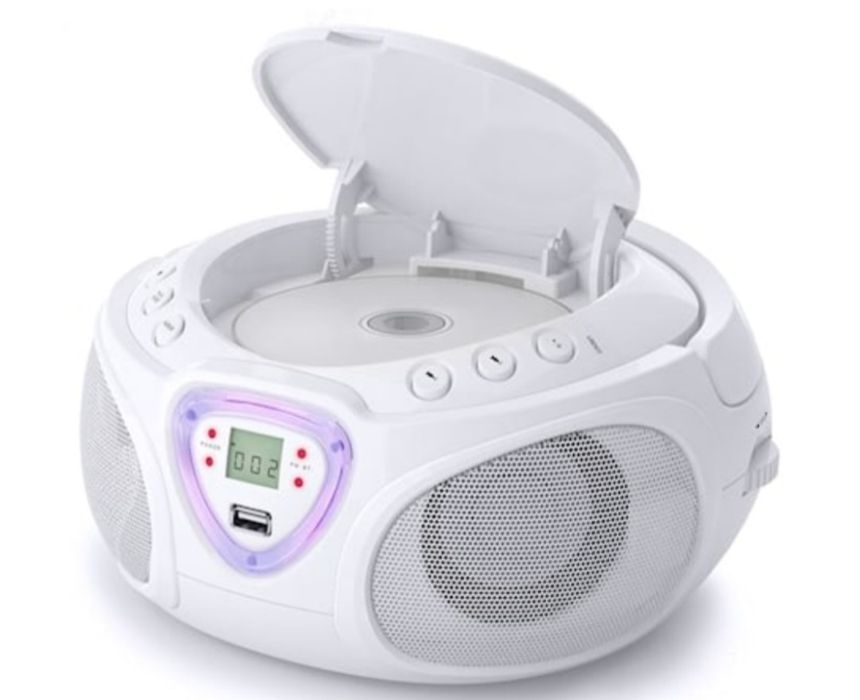 Boombox Auna Roadie CD Bluetooth Podświetlenie LED