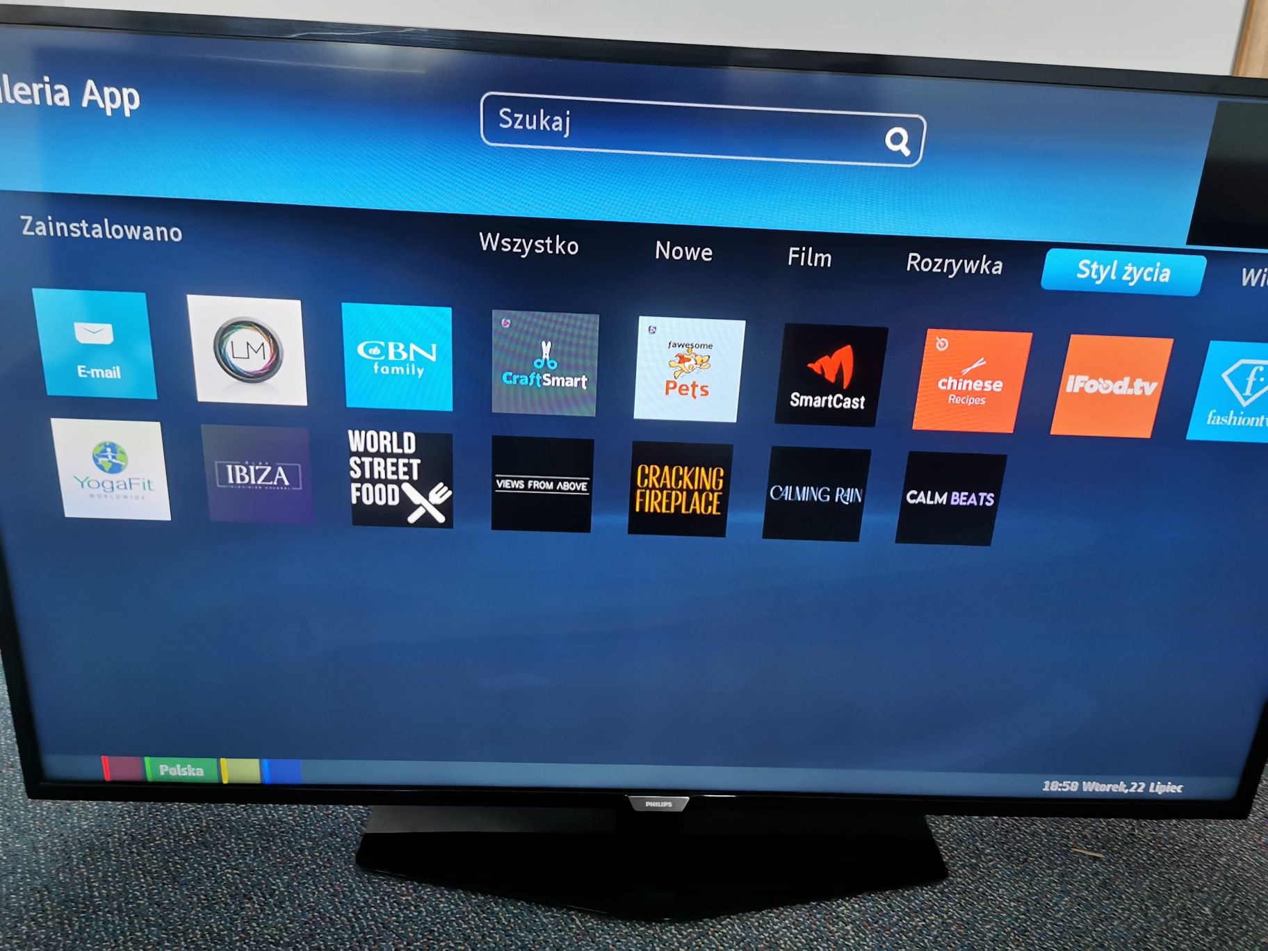 Telewizor LED Philips 55PUS6162 55 cali 4K UHD transport