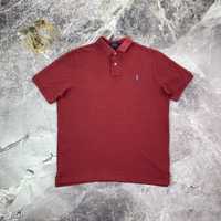 Футболка поло Polo Ralph Lauren сорочка чоловіча червона luxury old