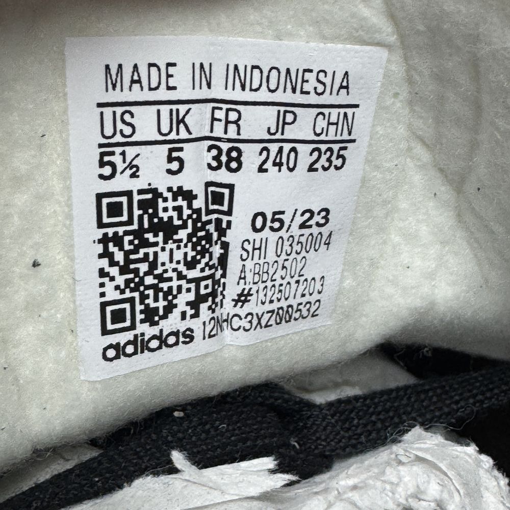 ОРИГІНАЛ 100% Кросівки чорні шкіряні Adidas Gazelle BB2502 /ОРИГІНАЛ