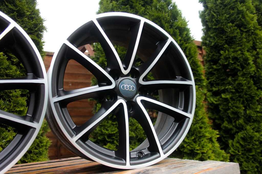5x112 17 cali Audi A3 A4 A5 A6 A7 A8 jak nowe CIEMNY GRAFIT