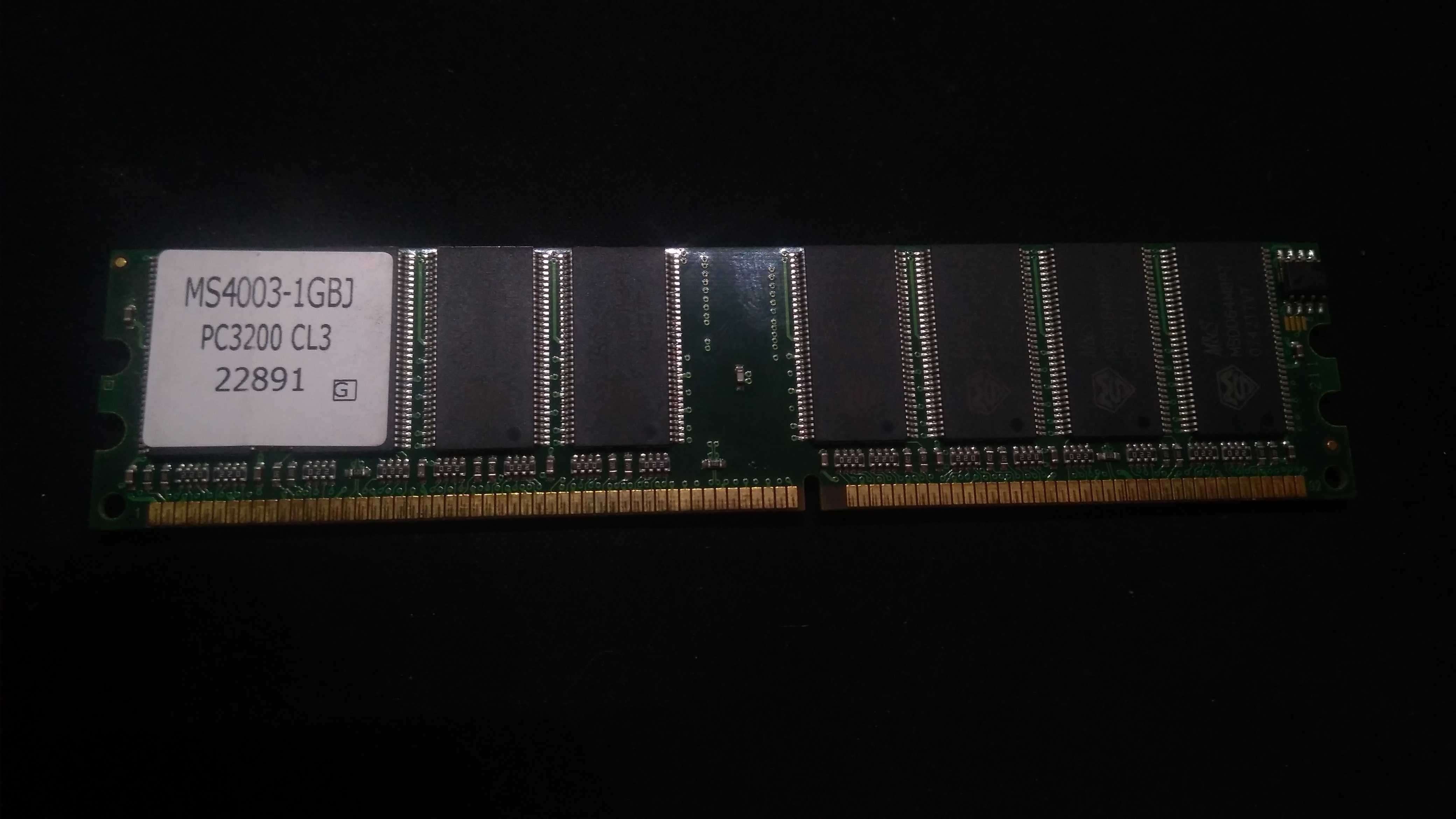 Pamięć 1GB DDR 400 PC3200