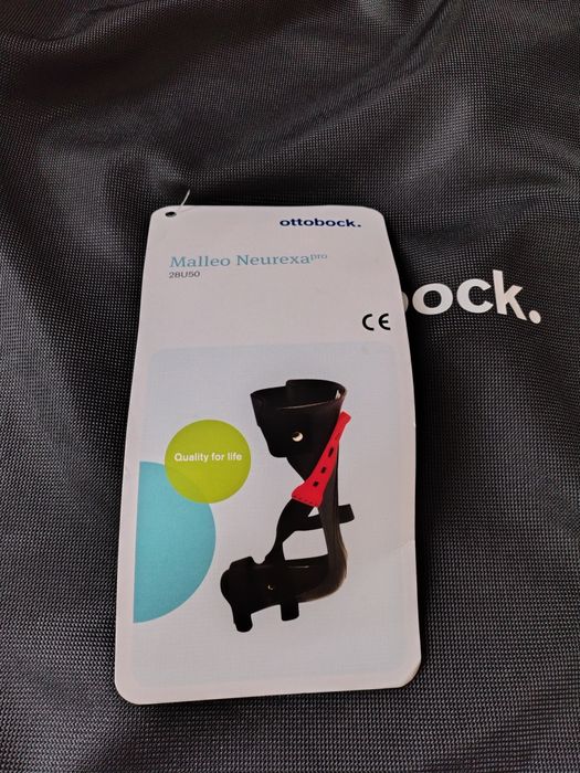 Orteza dynamiczna opadająca stopa-lewa.