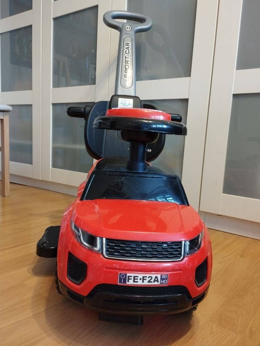 Auto jeździk 3w1, czerwone