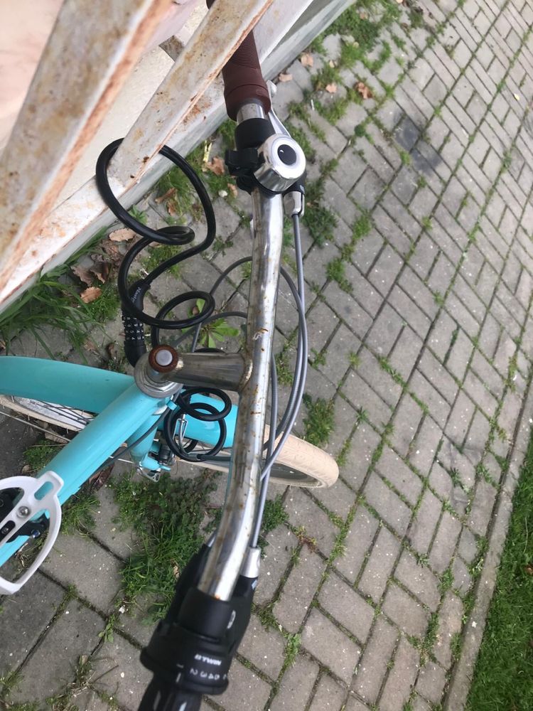 BICICLETA DE CIDADE DE CRIANÇA BTWIN 500 24 POLEGADAS 9-12 ANOS