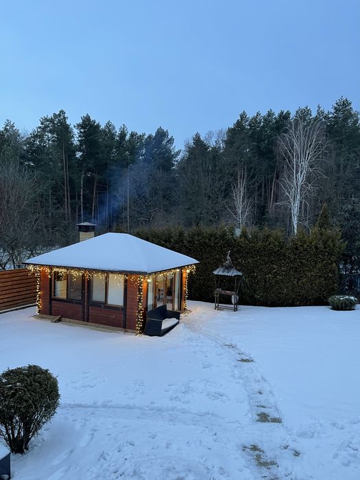 Енергонезалежний будинок, подобова оренда біля Києва сауна більярд