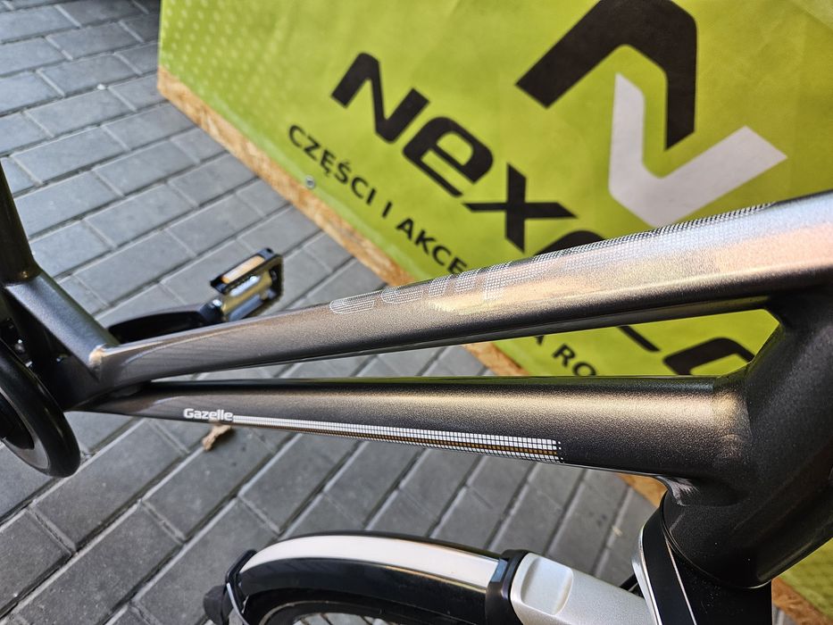 GAZELLE eclipse  rower miejski damski 8 biegów NEXUS prądnica amor 28