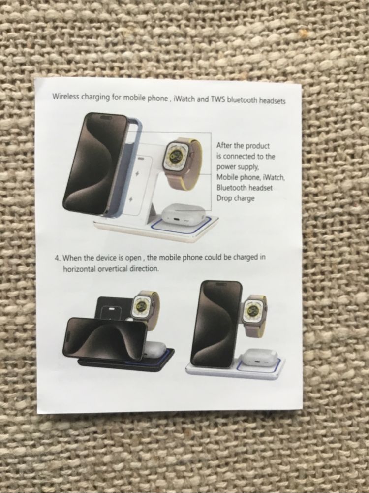 Ładowarka bezprzewodowa do Apple