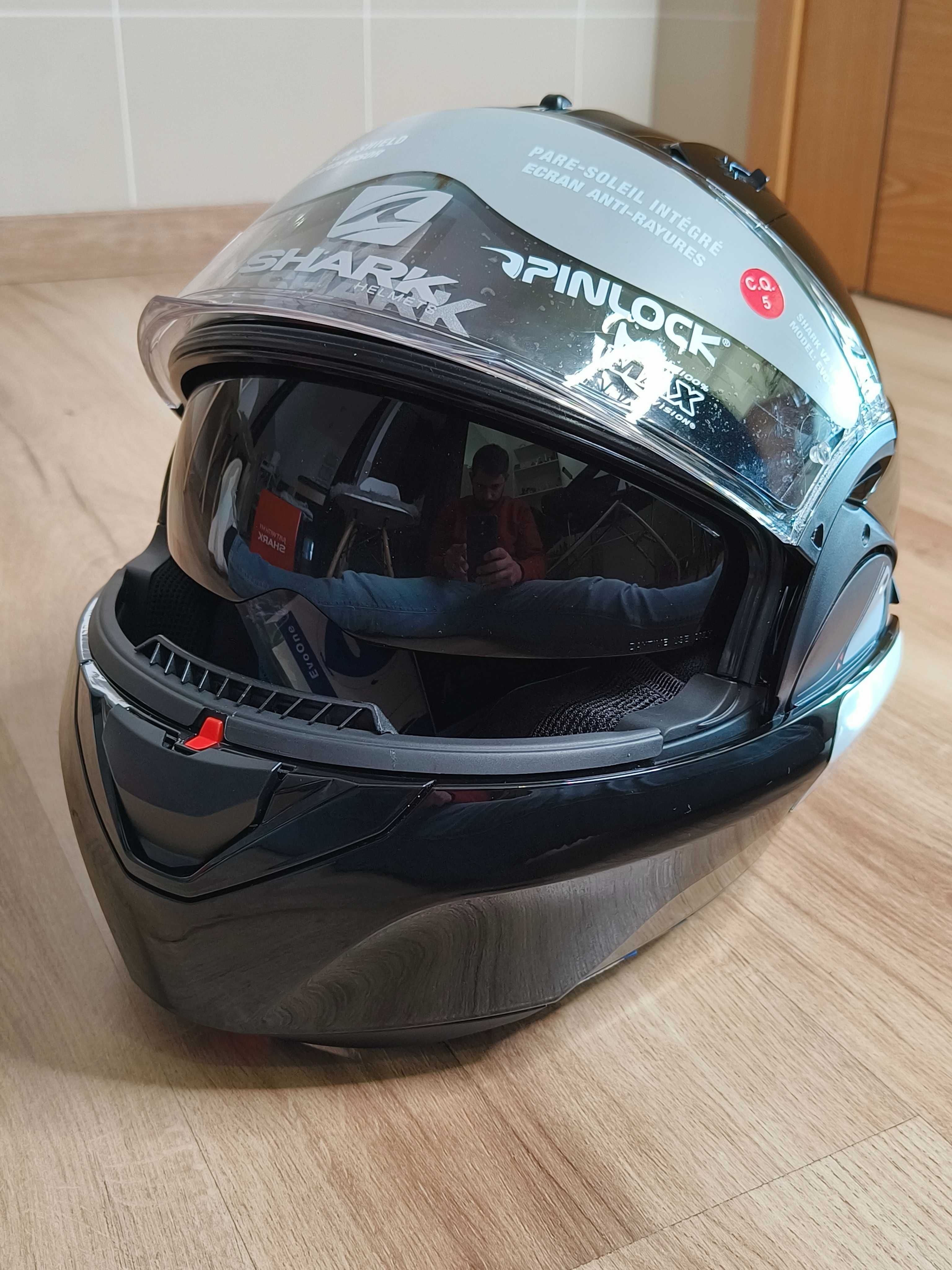 Capacete de Moto Modular Shark Evo-One 2 "Novo"