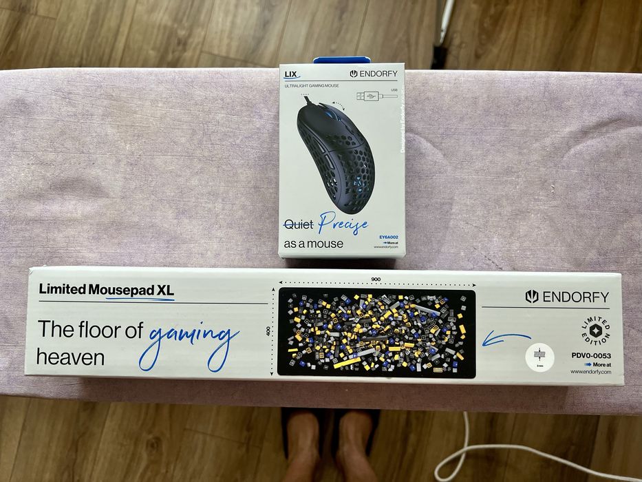 Podkładka + mysz Endorfy Gaming EO0000 + EY6A002