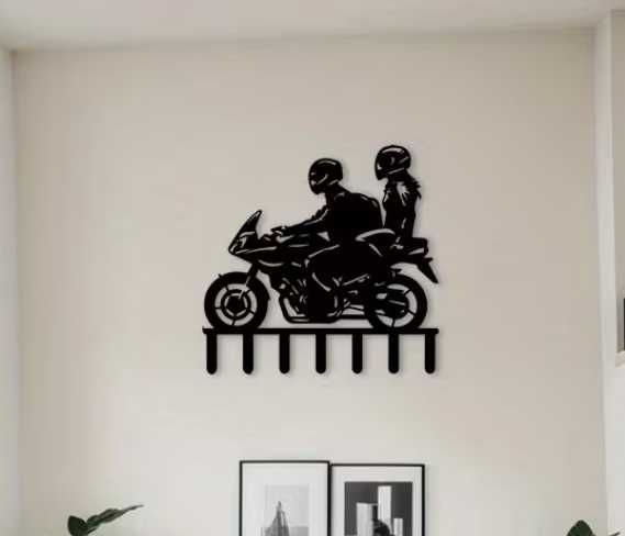 Nowa metalowa dekoracja Moto