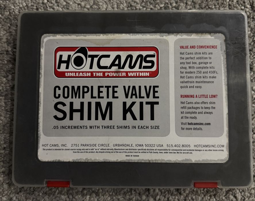 Комплект регулировочных шайб клапанов Hot Cams