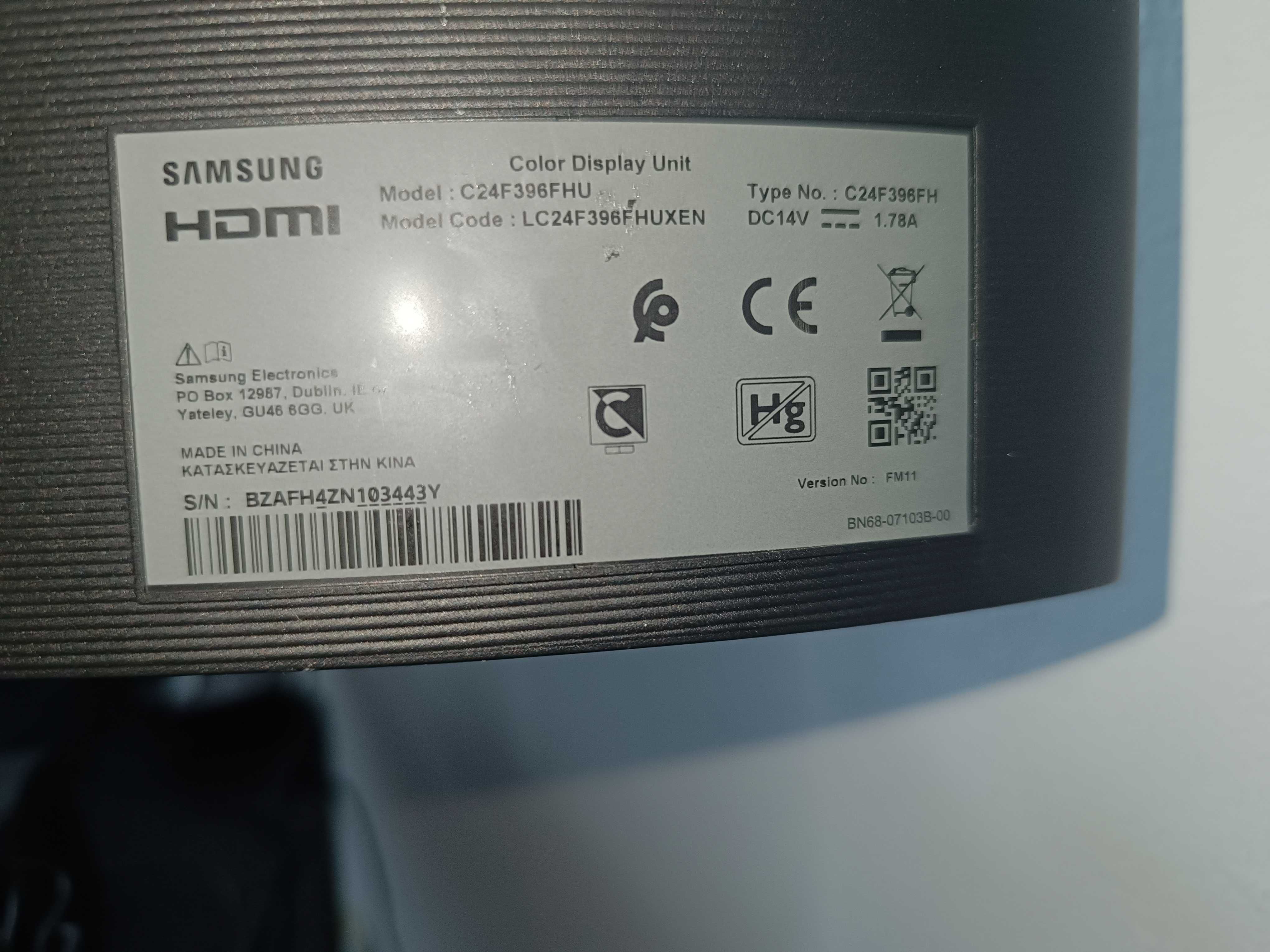 Monitor tela Curvada Samsung