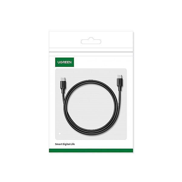 Kabel Ugreen Us562 Usb-c - Usb-c Pd Qc 100w 5a 480Mb/s 1,5m - czarny