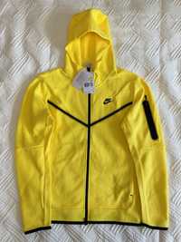 Зіпка зипка зіп-худі  Nike Tech Fleece Yellow оригінал S