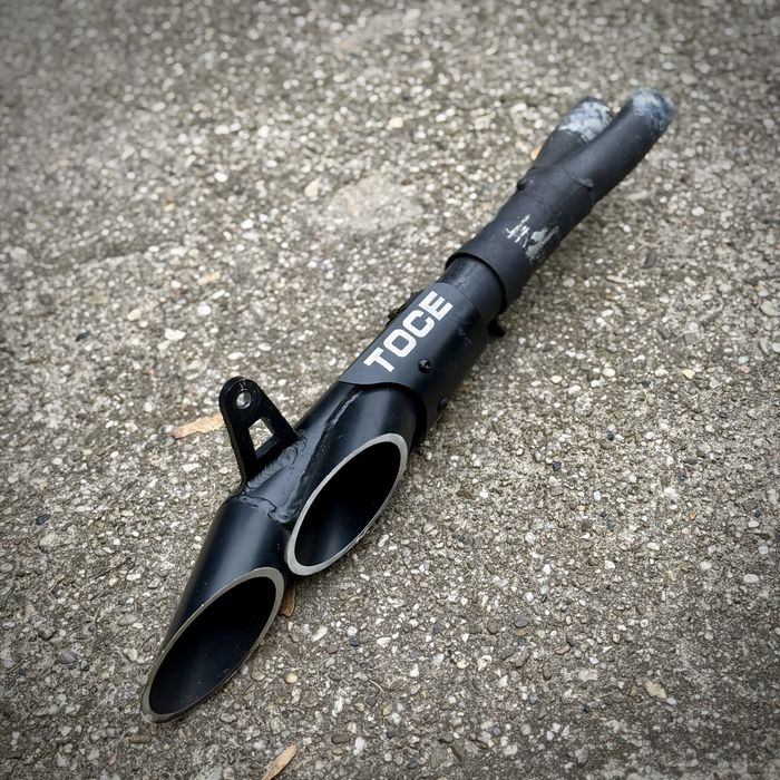 Tłumik JUNAK M15 ; przelot ; TOCE