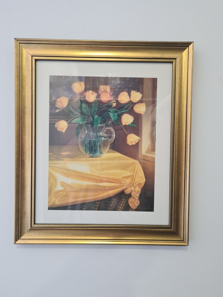 Quadro com moldura 0,37 x 0,43
