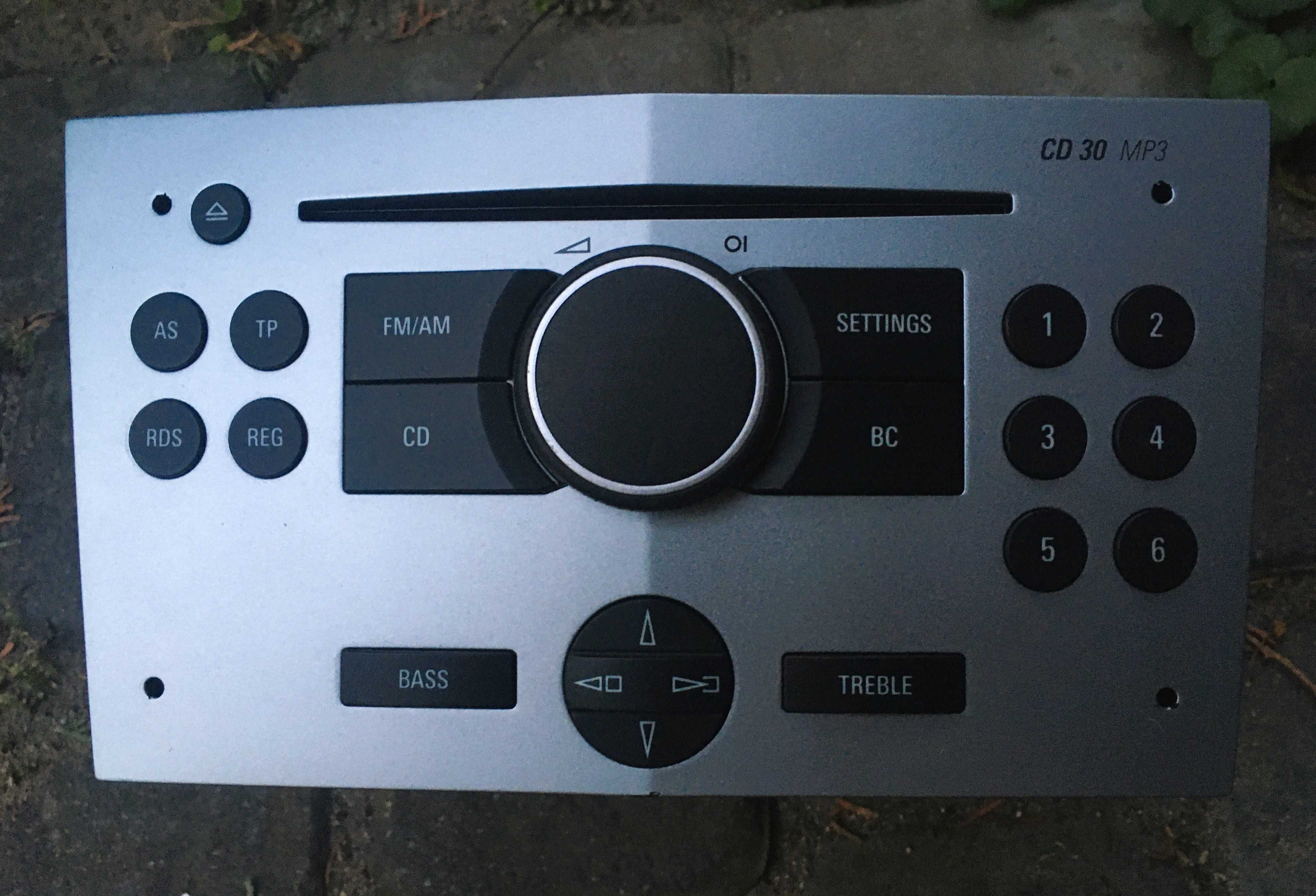 Radio samochodowe OPEL CD-30 MP3 (Astra,Vectra, Zafira,Combo)