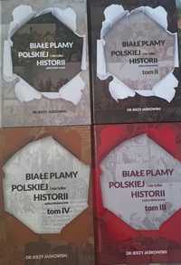 Seri 4 tomów Białe plamy polskiej historii