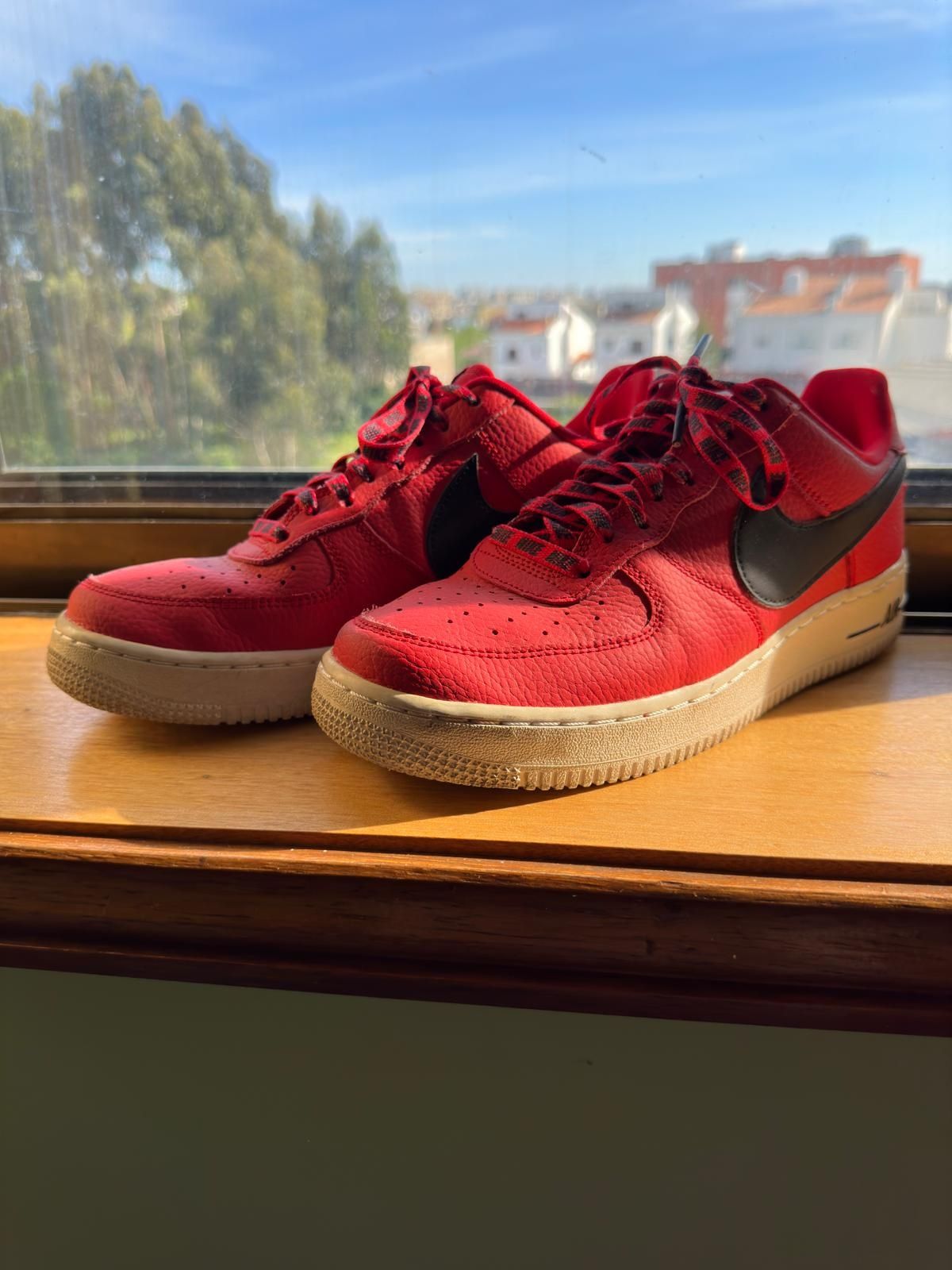 Sapatilhas nike vermelhas